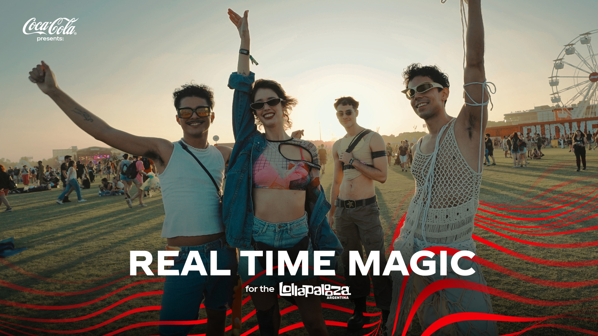 Coca-cola: la magia que conquistó el Lollapalooza