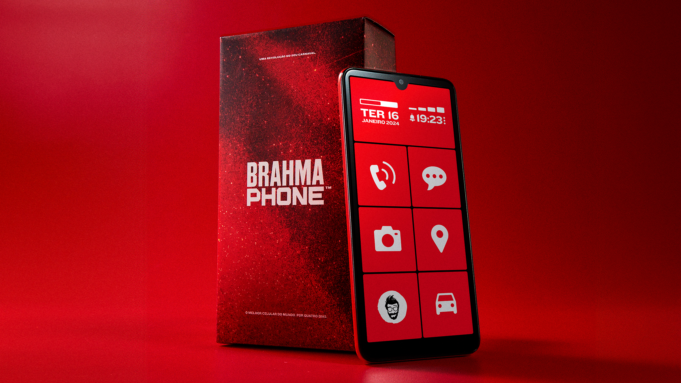 Brahma phone: hecho para carnaval